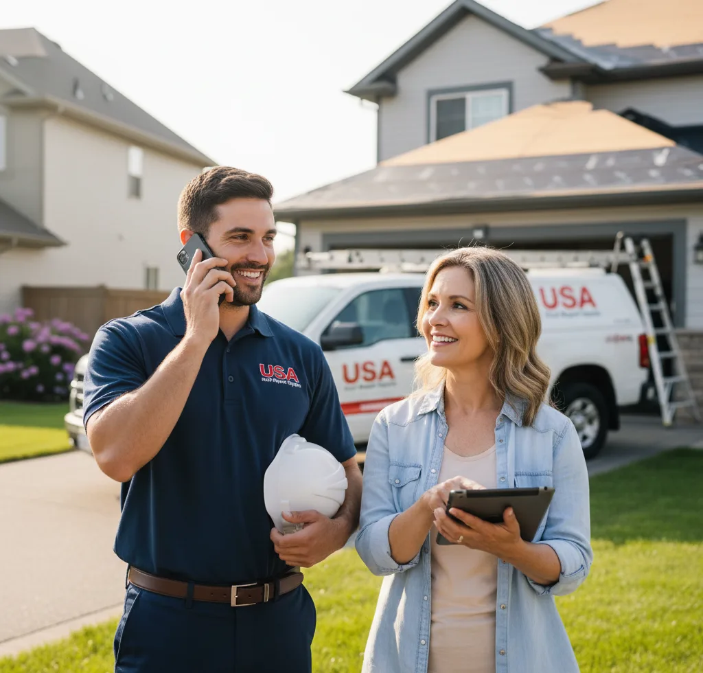 USA Roof Repair Experts customer support in Hillview